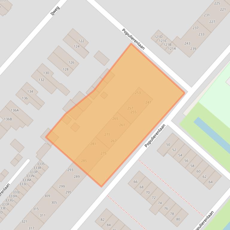 Kaart van postcodegebied 1161SM.