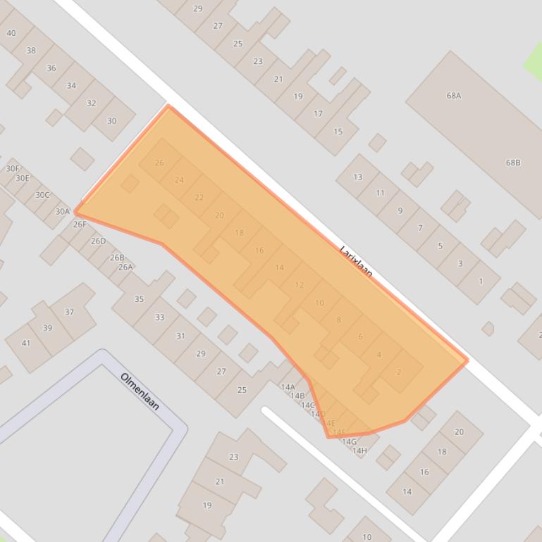 Kaart van postcodegebied 1161SX.