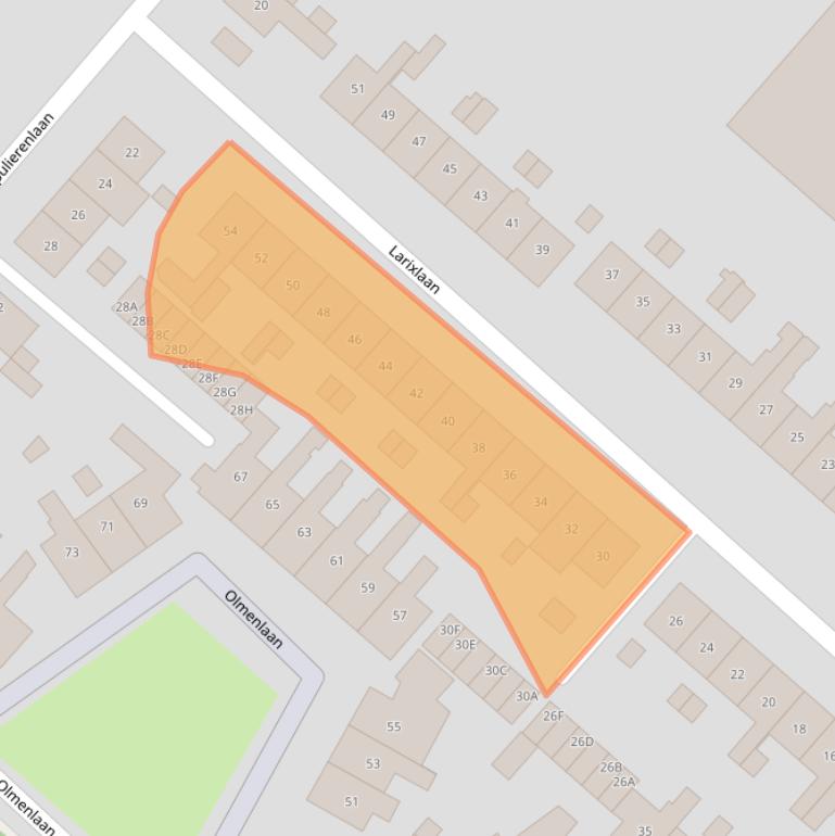 Kaart van postcodegebied 1161SZ.