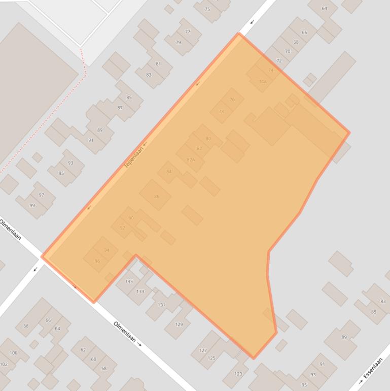 Kaart van postcodegebied 1161TG.