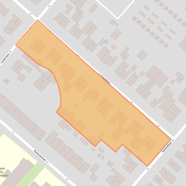 Kaart van postcodegebied 1161TM.