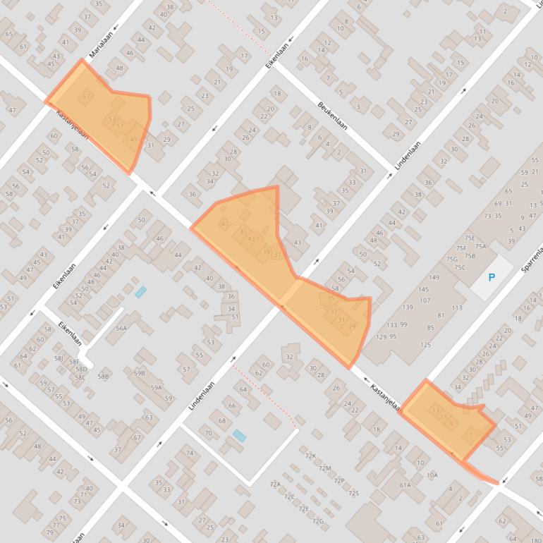 Kaart van postcodegebied 1161VA.