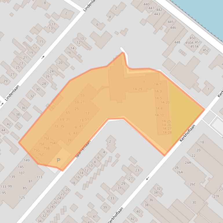Kaart van postcodegebied 1161VE.