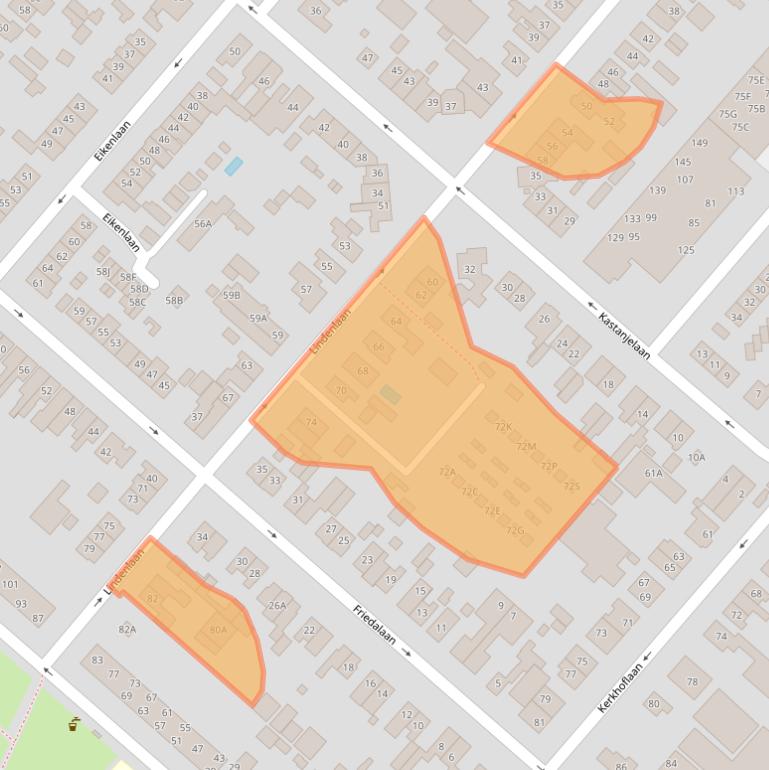 Kaart van postcodegebied 1161VL.