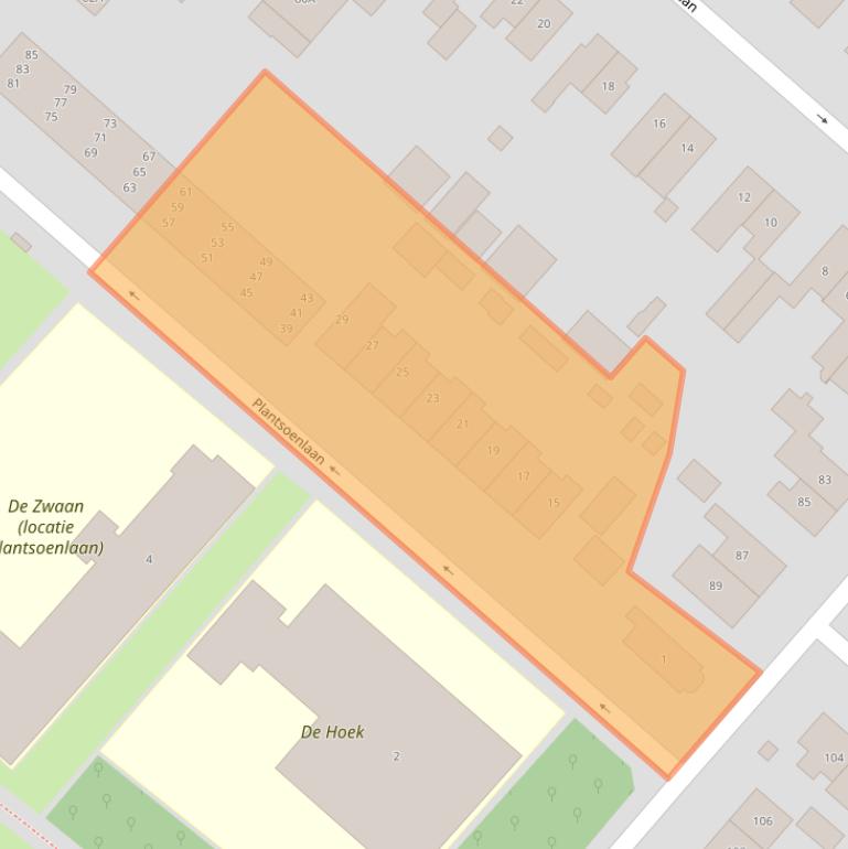 Kaart van postcodegebied 1161VR.