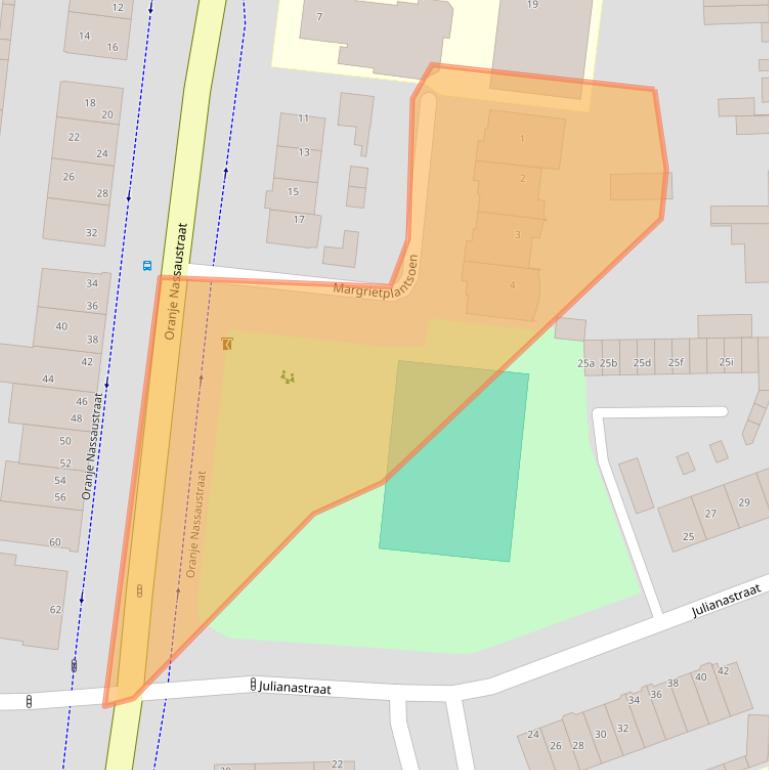 Kaart van postcodegebied 1165GE.