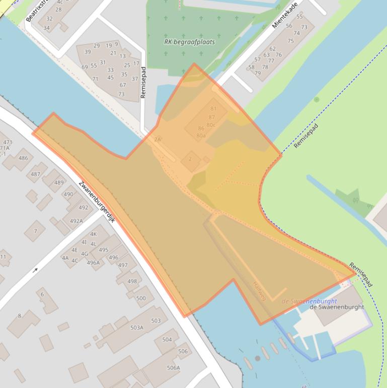 Kaart van postcodegebied 1165GH.