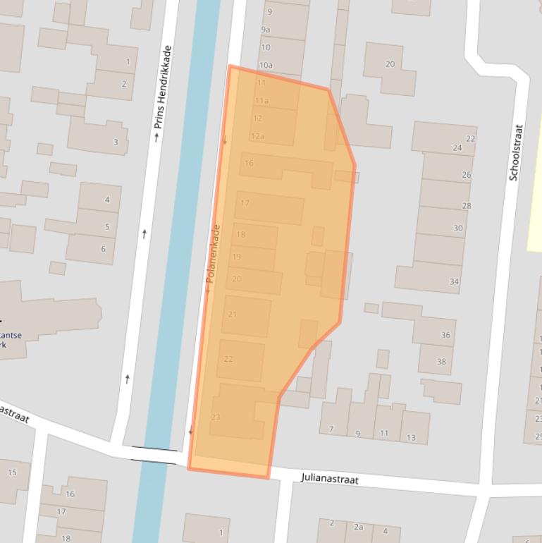 Kaart van postcodegebied 1165HE.