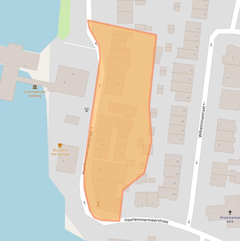 Kaart van postcodegebied 1165HH.