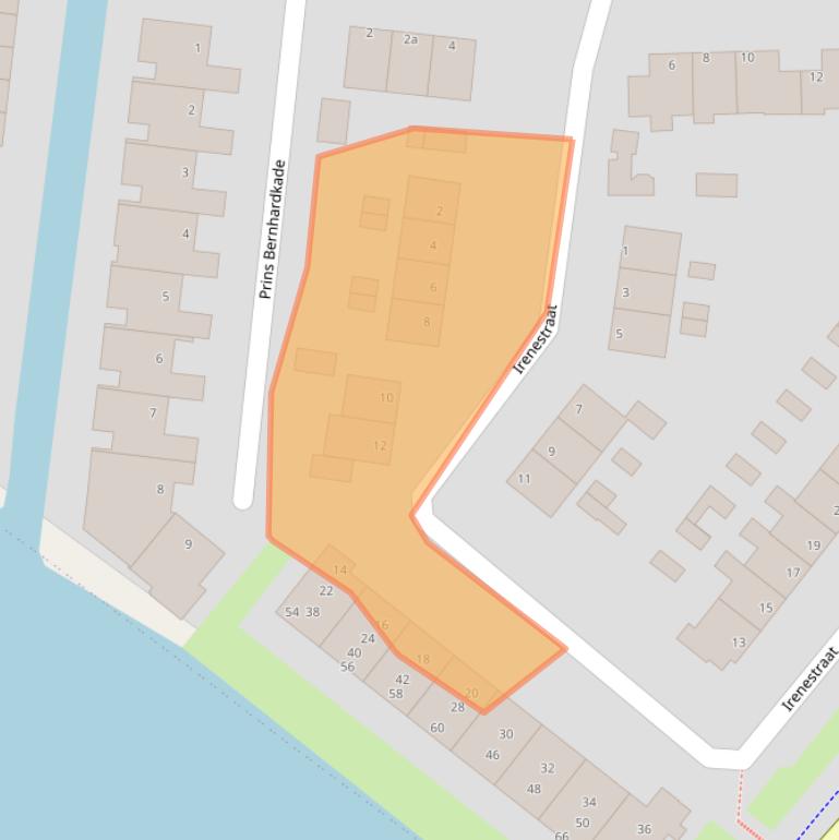 Kaart van postcodegebied 1165HS.