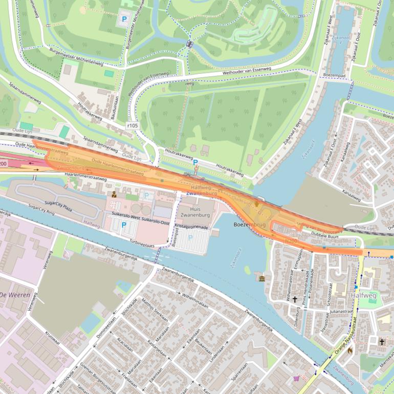 Kaart van postcodegebied 1165MT.
