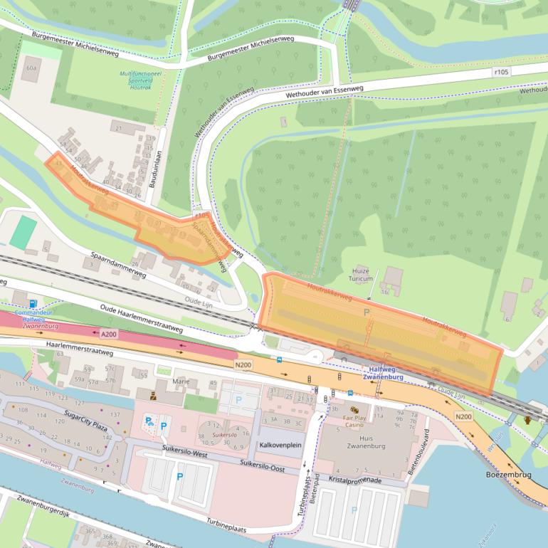 Kaart van postcodegebied 1165MV.
