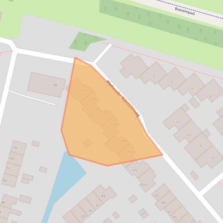 Kaart van postcodegebied 1165NL.