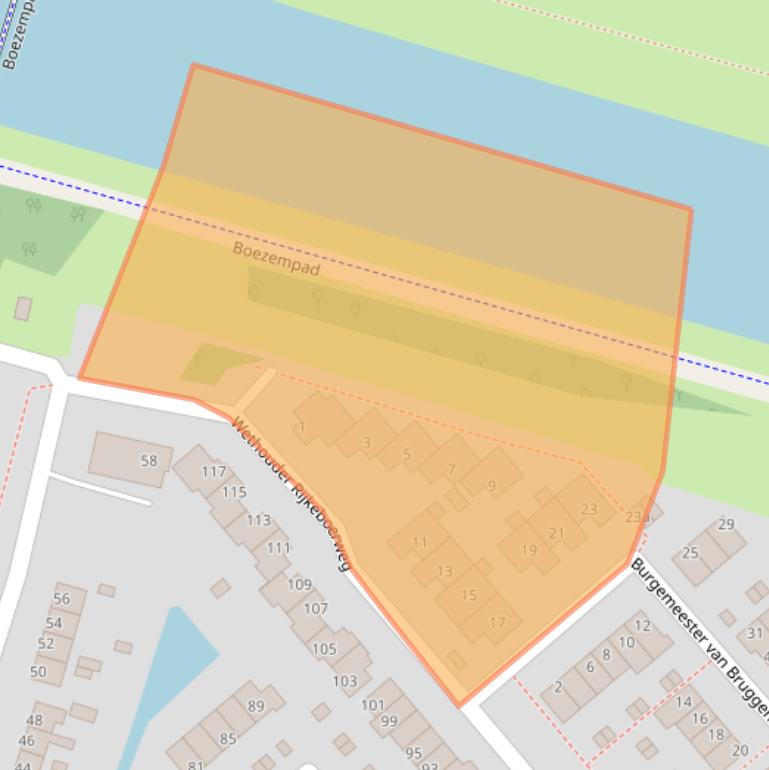 Kaart van postcodegebied 1165NS.