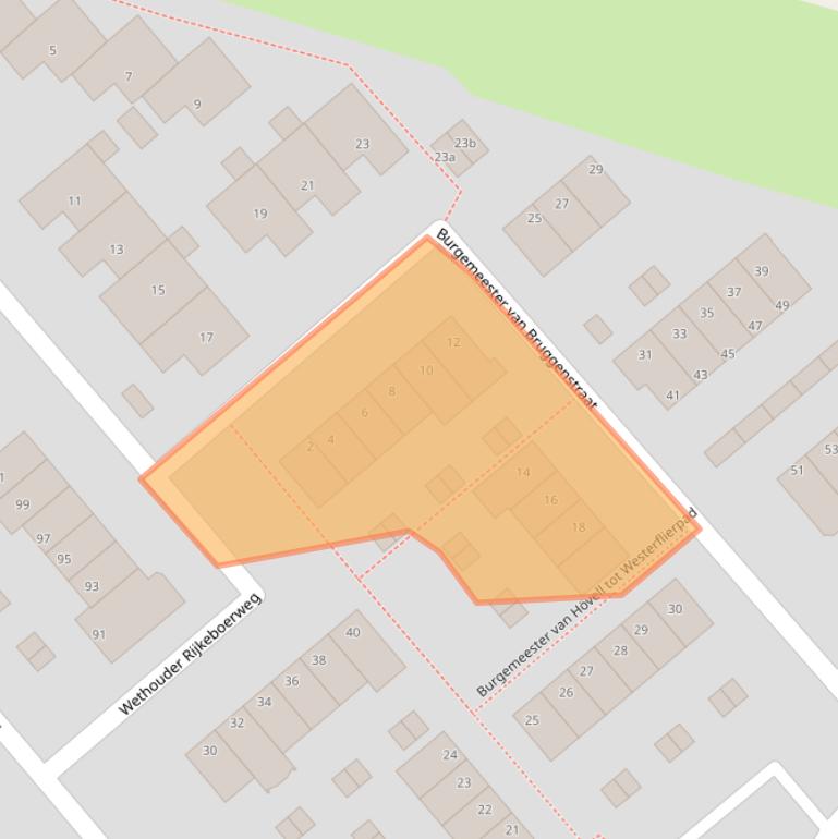 Kaart van postcodegebied 1165NT.