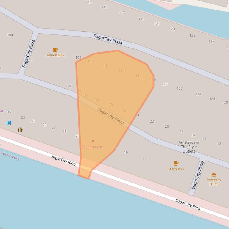 Kaart van postcodegebied 1165PB.