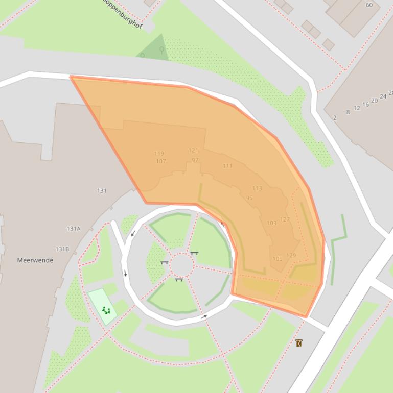 Kaart van postcodegebied 1171AD.