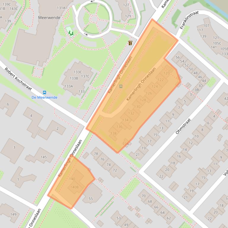 Kaart van postcodegebied 1171AK.