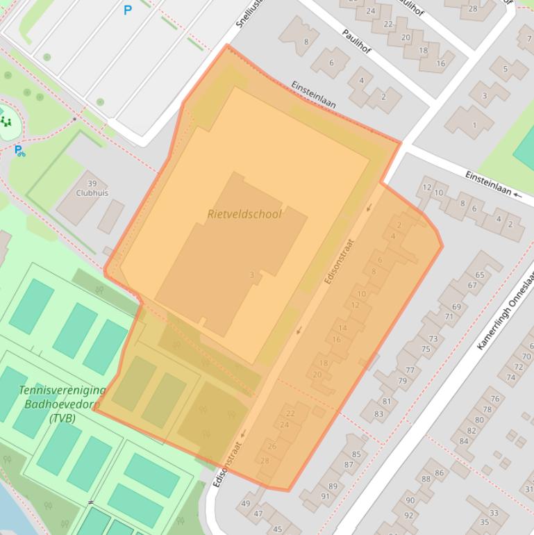 Kaart van postcodegebied 1171AL.