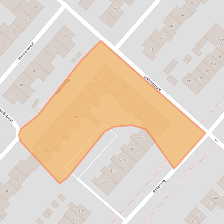 Kaart van postcodegebied 1171BW.