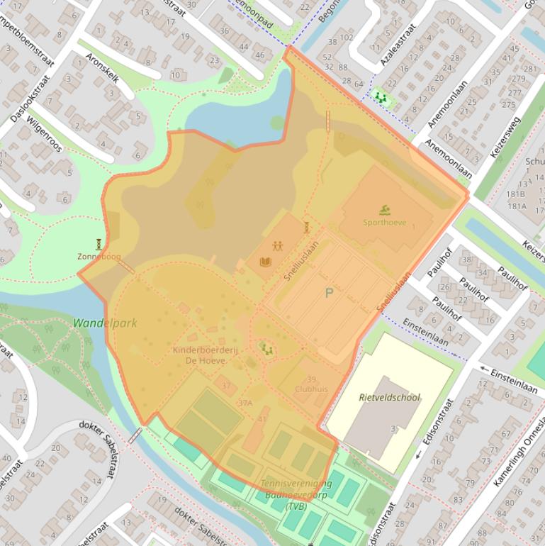 Kaart van postcodegebied 1171CZ.