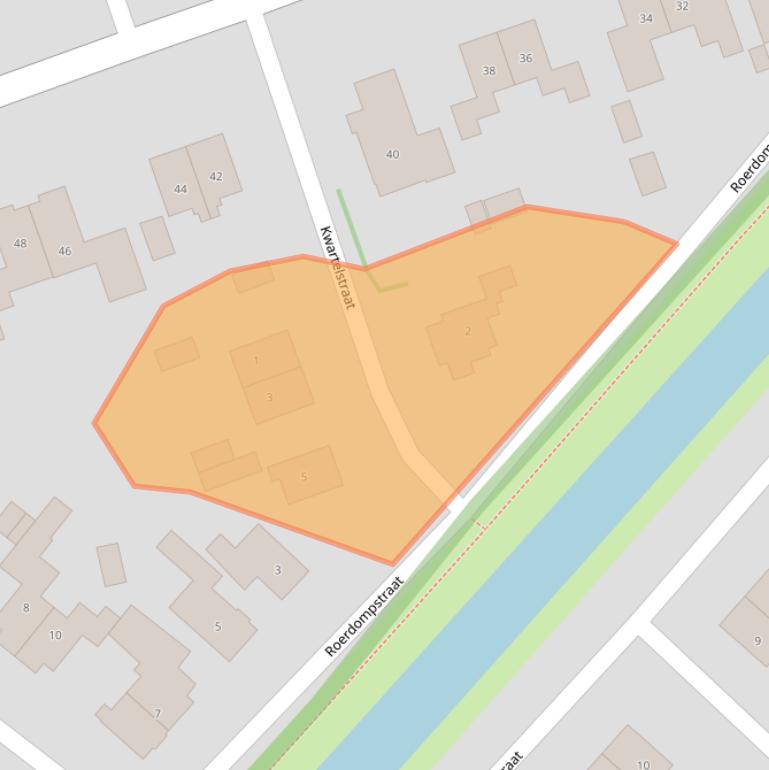 Kaart van postcodegebied 1171DT.