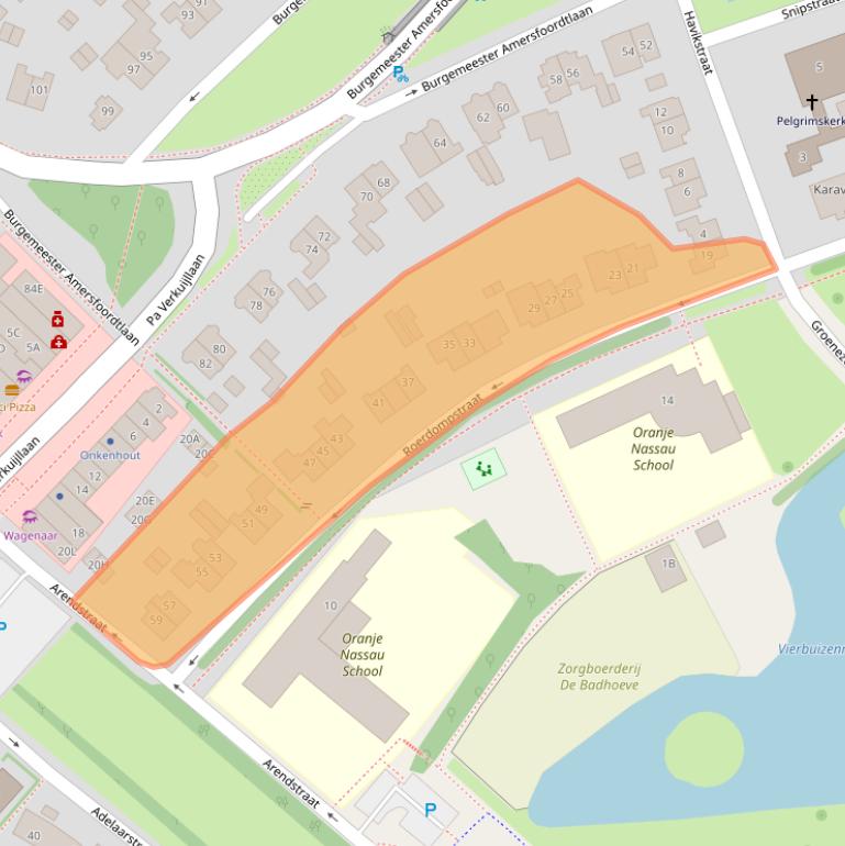 Kaart van postcodegebied 1171HB.