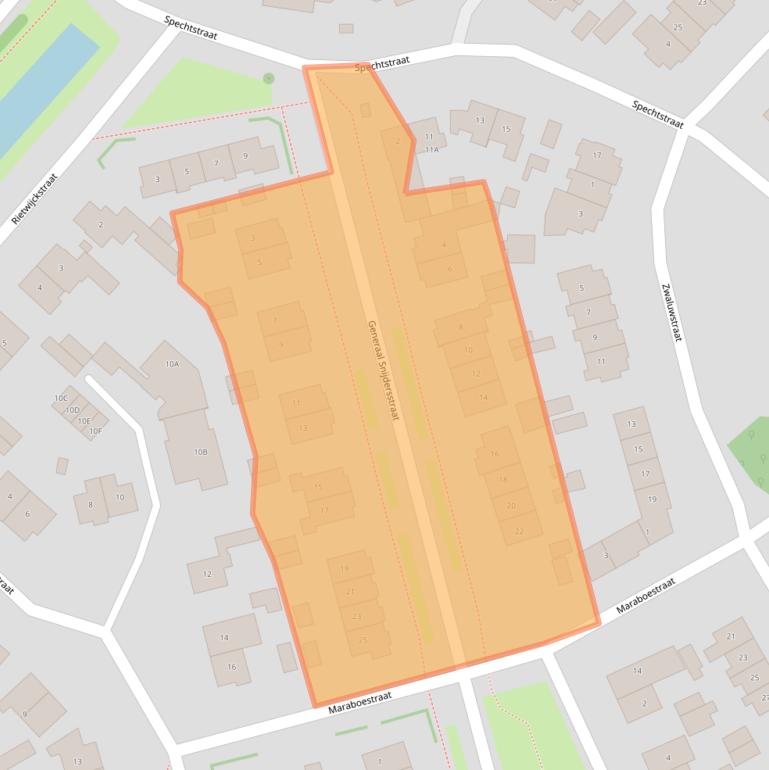 Kaart van postcodegebied 1171HM.