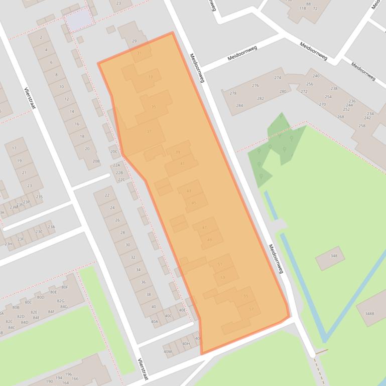 Kaart van postcodegebied 1171JV.