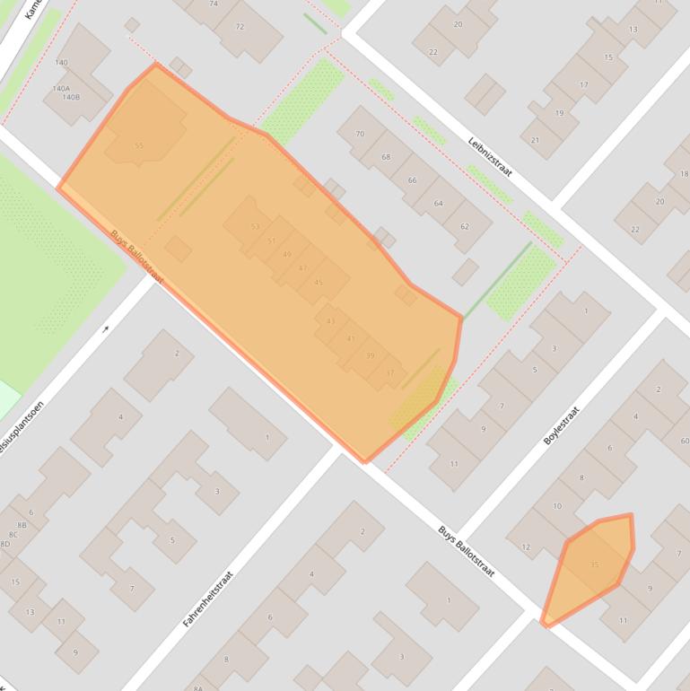 Kaart van postcodegebied 1171KJ.