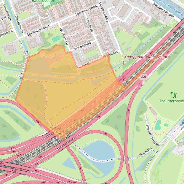 Kaart van postcodegebied 1171KK.