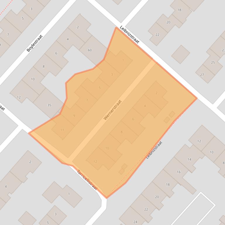 Kaart van postcodegebied 1171KN.