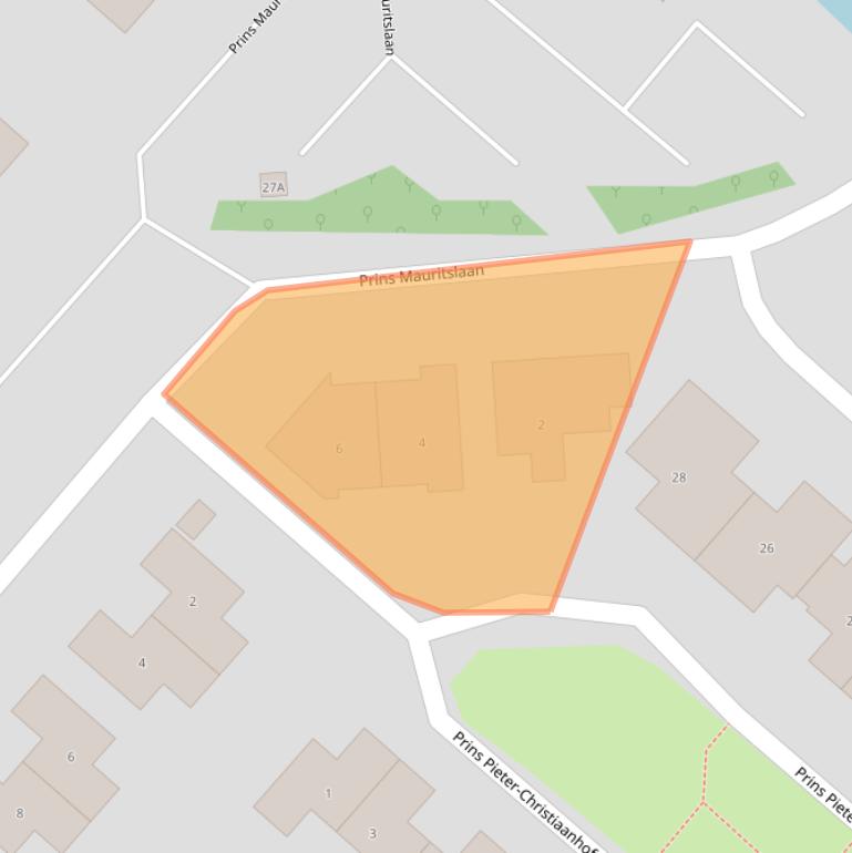 Kaart van postcodegebied 1171LR.