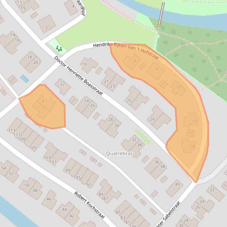 Kaart van postcodegebied 1171LT.