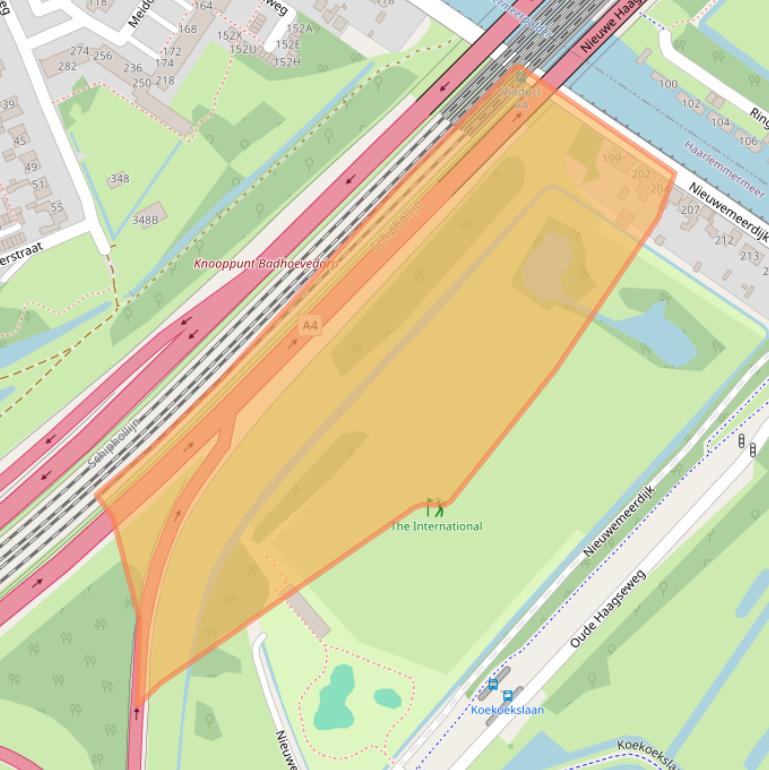 Kaart van postcodegebied 1171NL.