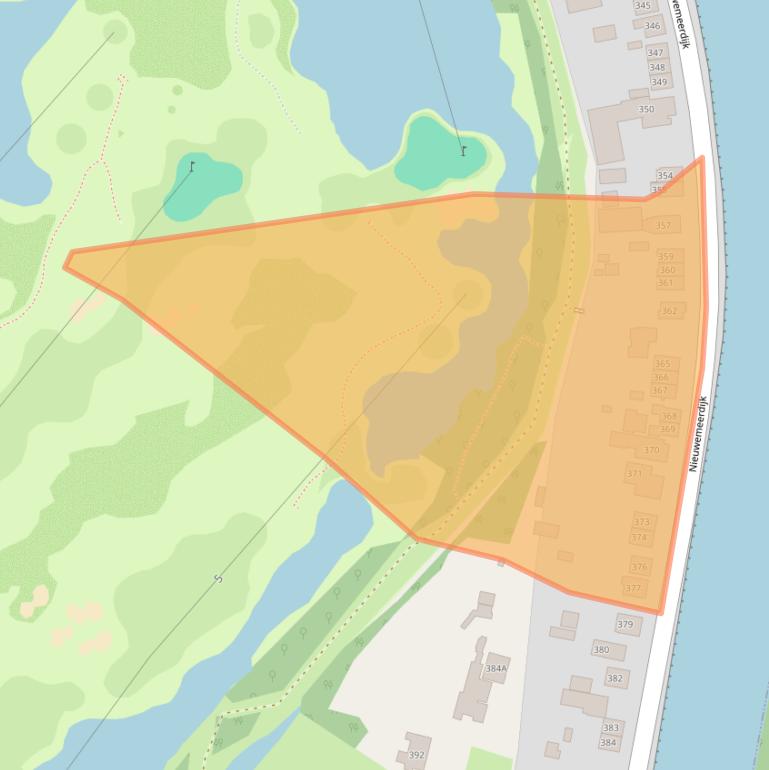 Kaart van postcodegebied 1171NW.