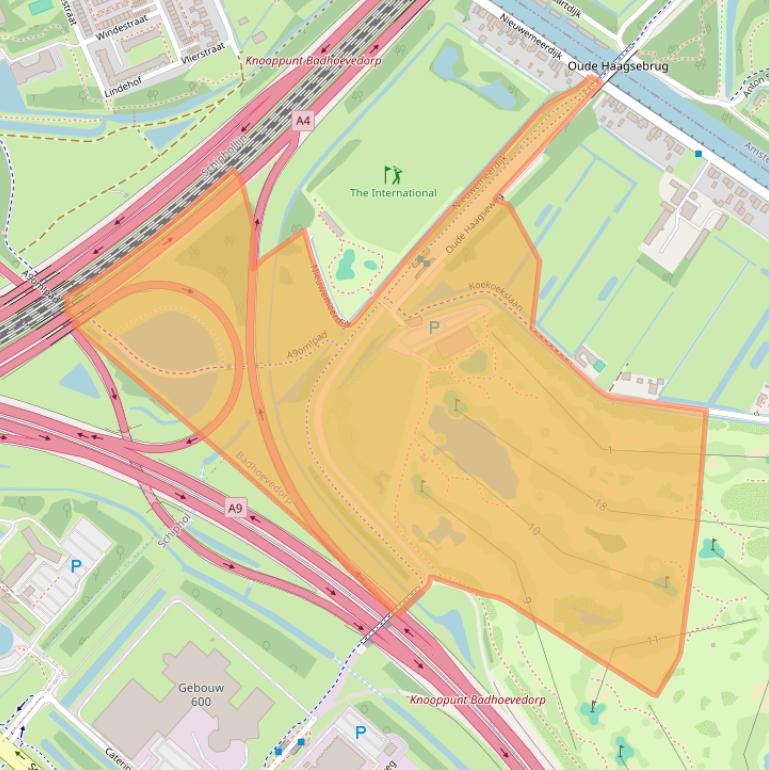 Kaart van postcodegebied 1171PE.