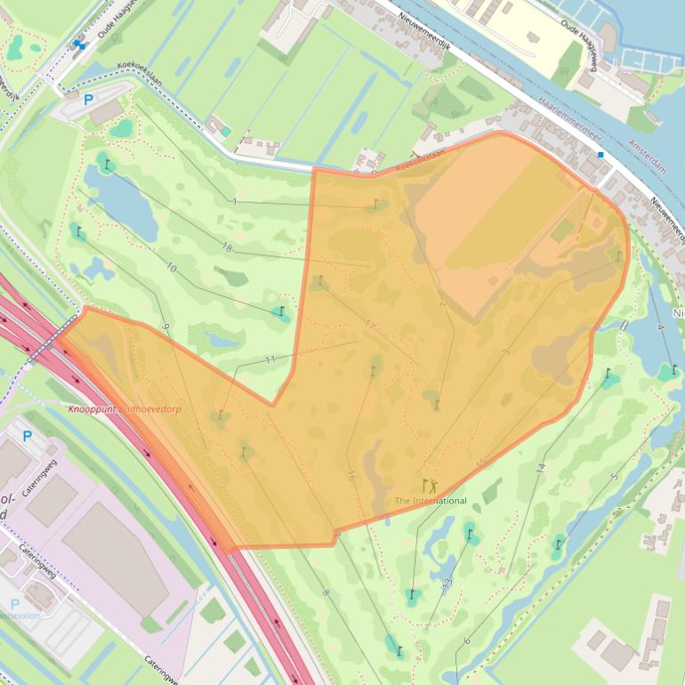 Kaart van postcodegebied 1171PJ.