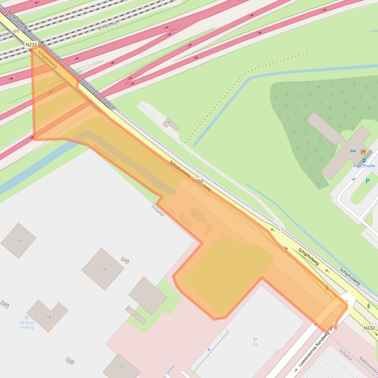 Kaart van postcodegebied 1171PR.