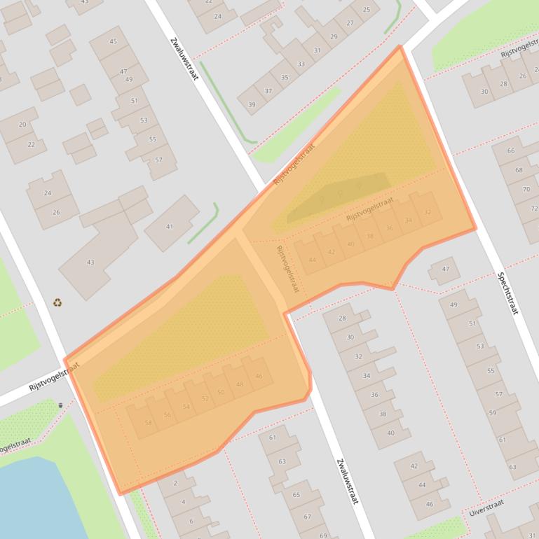 Kaart van postcodegebied 1171SK.