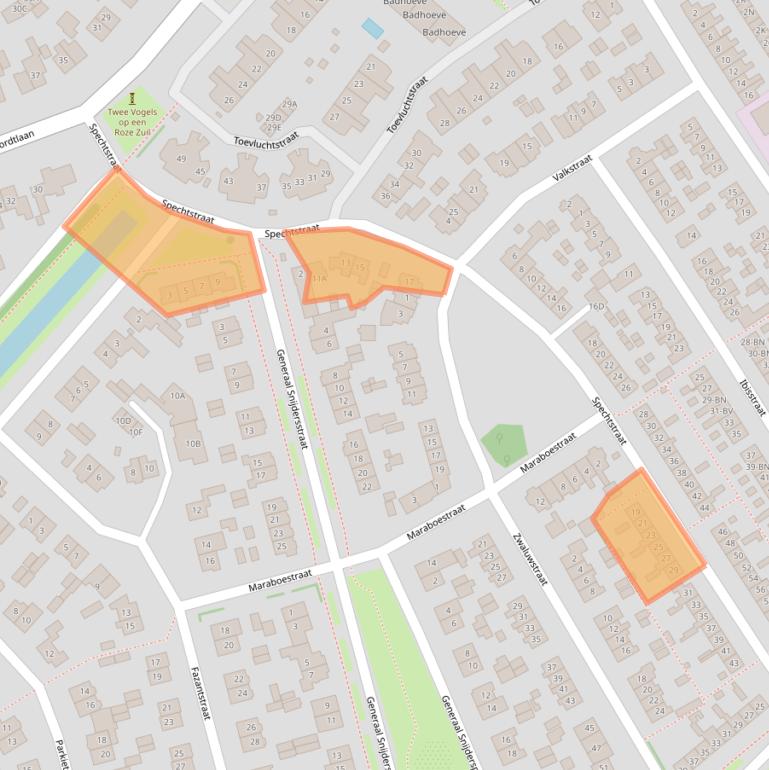 Kaart van postcodegebied 1171SR.