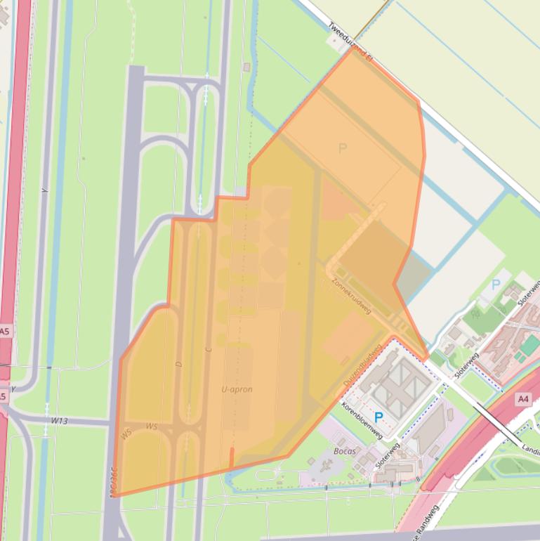 Kaart van postcodegebied 1171VM.