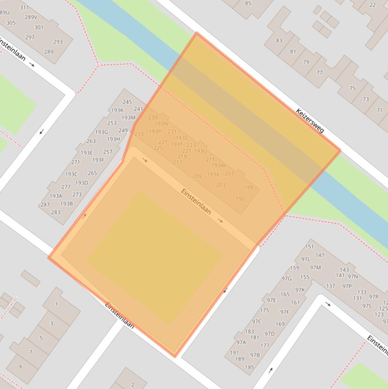 Kaart van postcodegebied 1171VT.