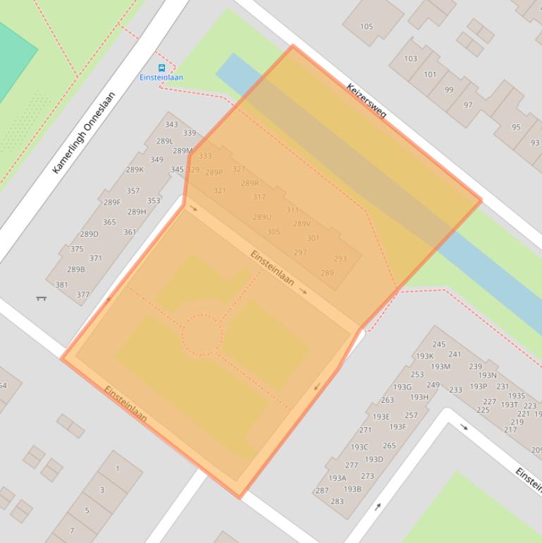 Kaart van postcodegebied 1171VW.