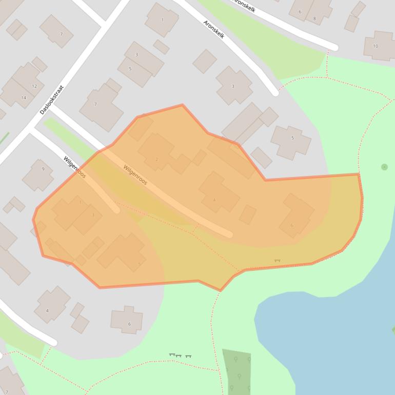 Kaart van postcodegebied 1171WW.