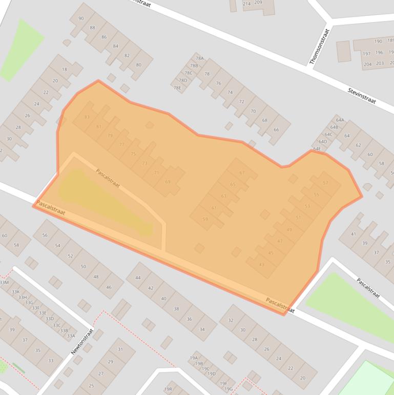 Kaart van postcodegebied 1171XS.