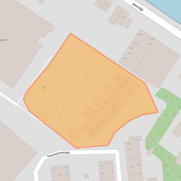 Kaart van postcodegebied 1171ZS.