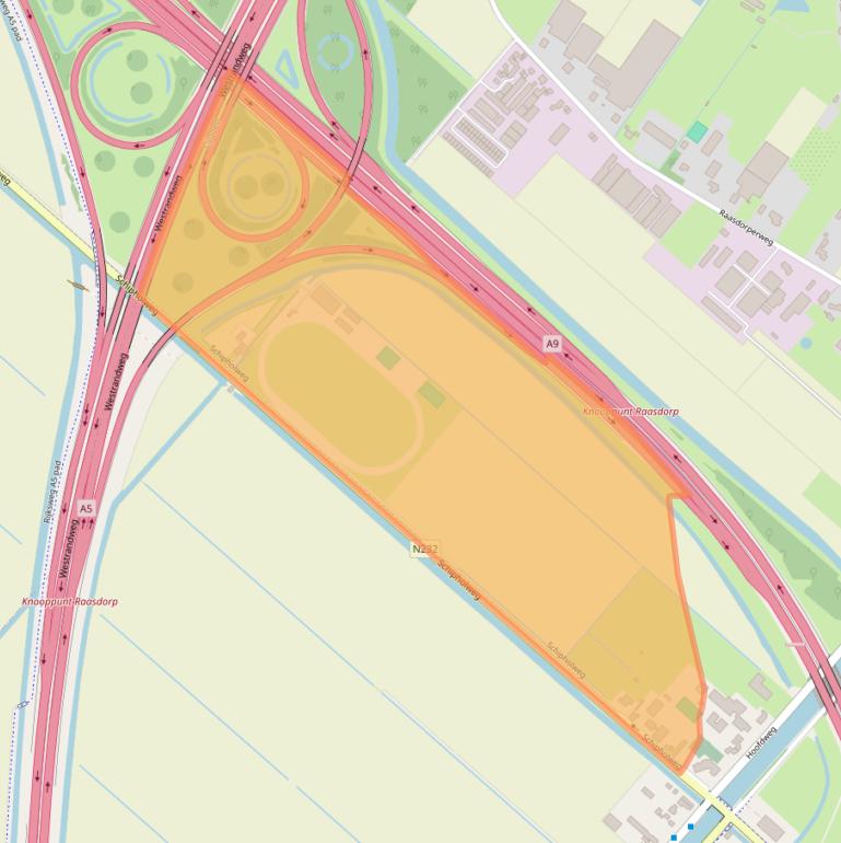 Kaart van postcodegebied 1175KR.