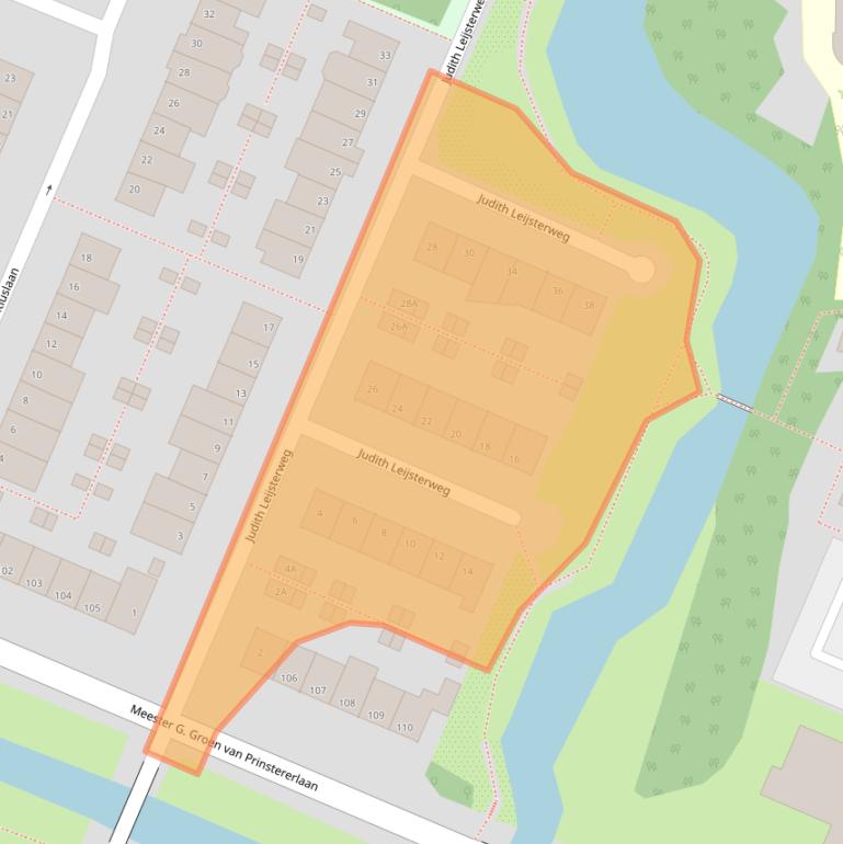 Kaart van postcodegebied 1181TC.