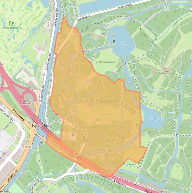 Kaart van postcodegebied 1182DB.